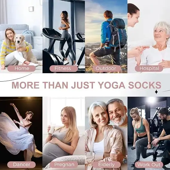 Ivyhouse grip socks shown for studio and everyday routines